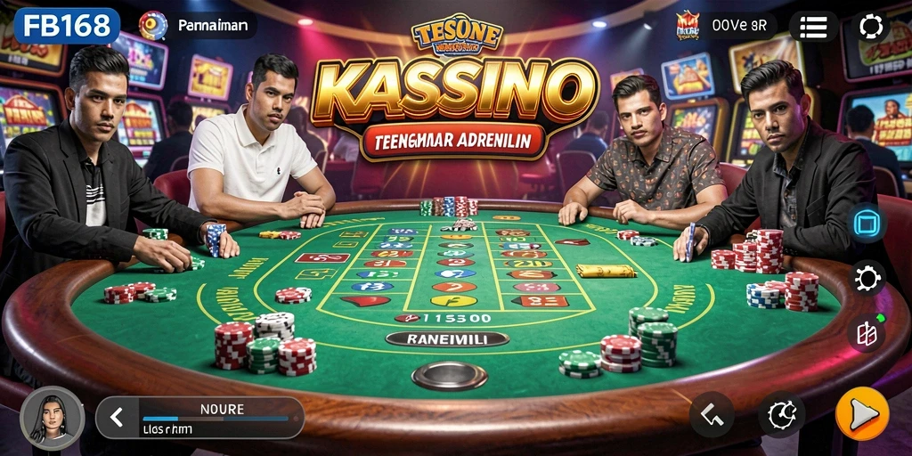 Tampilan utama permainan FB168 dengan grafis menakjubkan dan gameplay seru.