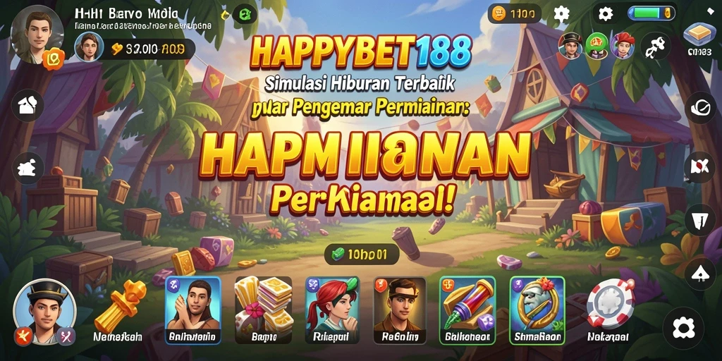 Gameplay mengasyikkan pada <strong>HAPPYBET188</strong> dengan grafis yang memukau dan interaksi multiplayer.