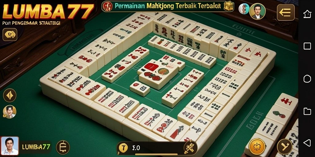 Screenshot utama LUMBA77 menampilkan gameplay menantang Mahjong.