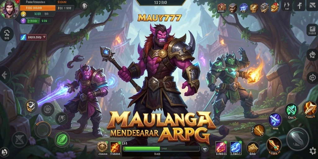 Tampilan gameplay <strong>MAU777</strong> yang menakjubkan dalam dunia ARPG.