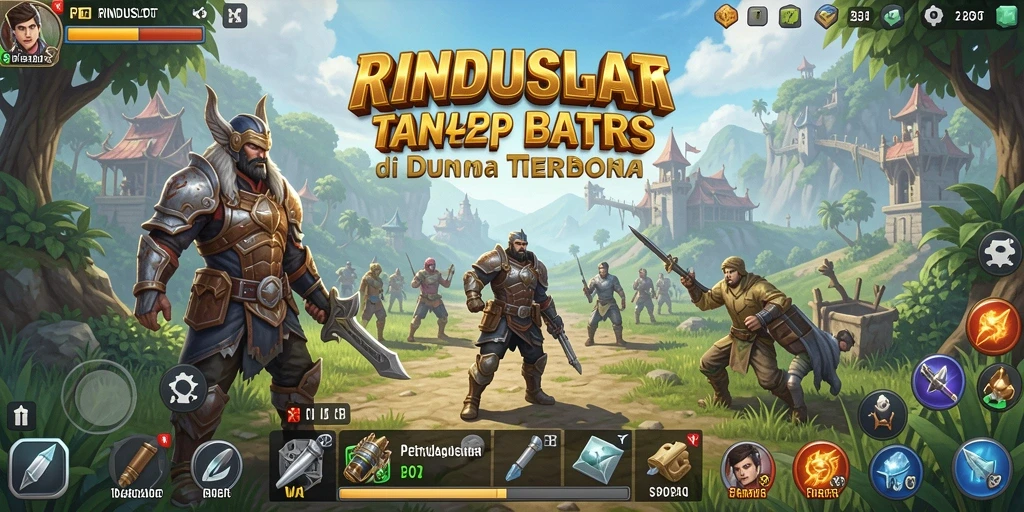 Gameplay RINDUSLOT yang memukau di dunia terbuka.
