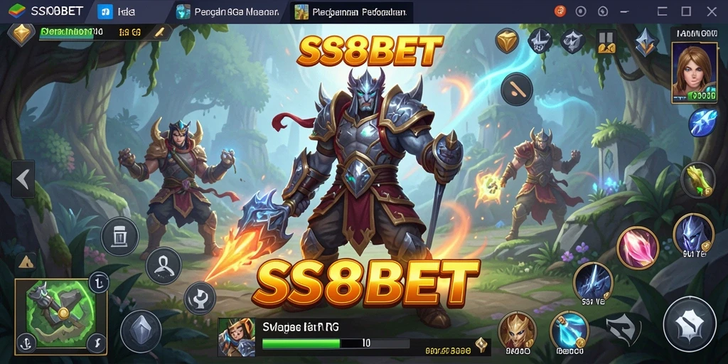 Tampilan gameplay SS88BET yang menampilkan aksi RPG seru.