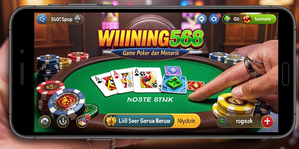 Gameplay seru dan interaktif dalam aplikasi poker WINNING568.